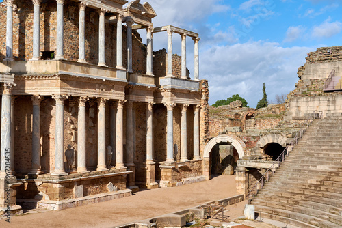 roman theater in Mérida (Spain)