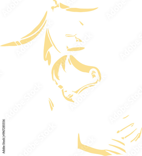 A loving mother gently holds her peacefully sleeping baby, symbolizing a deep bond and tender care in this serene, heartwarming moment of quiet intimacy and maternal comfort.