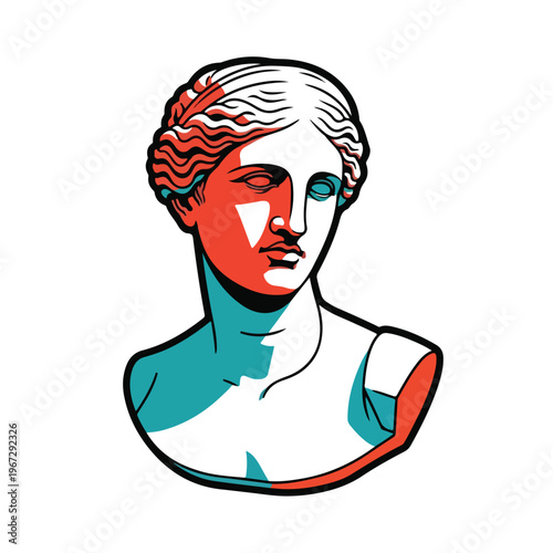 woman face with hairstyle