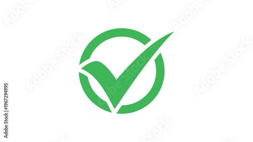 Green checkmark in circle check mark