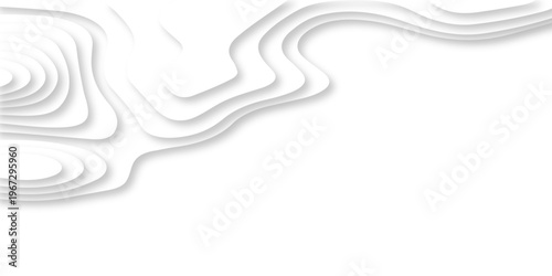 White papercut luxury diamond creative paper spiral background. vector natural shadow papercut web banner template diamond technology texture background.