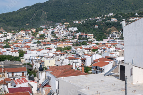 The town of Skiathos, Sporades, Thessaly, Greece