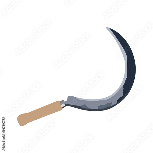 ree Hand Sickle Vector,Hand Sickle, Hand Sickle Vector, Hand Sickle Icon 04