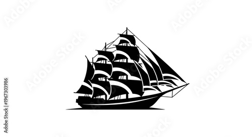 Sailing Ship Vessel Ocean Transport.