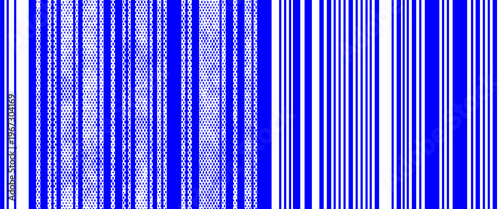 Long gradient stripe pattern with thin and thick blue lines. Abstract barcode background. EPS 10