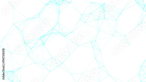 Vector Intricate network of interconnected lines forms stunning digital abstract with connection structure and futuristic web with technological concept and cyberspace looks mesmerizing with clarity