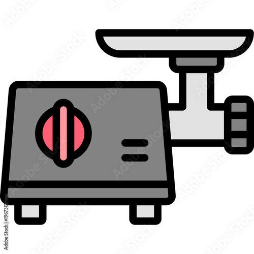 meat grinder icon