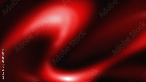 Intense Red and Black Grainy Abstract Silk Texture