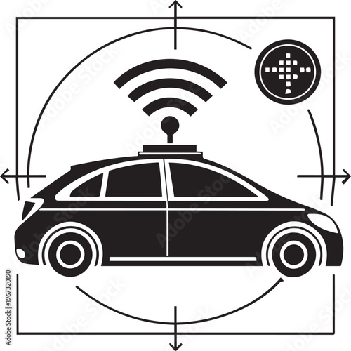 A collection of black and white safety equipment and power tools displayed on a white background