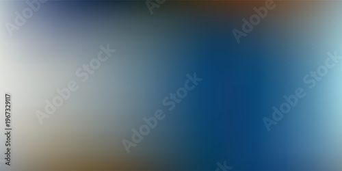 Abstract Blue and White Gradient Background with Soft Light.