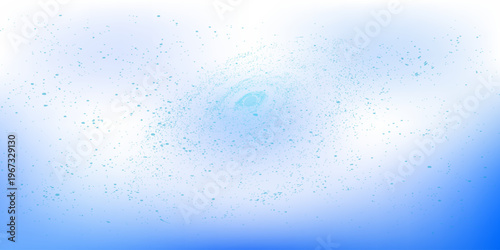 Fantastic vector background, dark space, planets, galaxies and stars