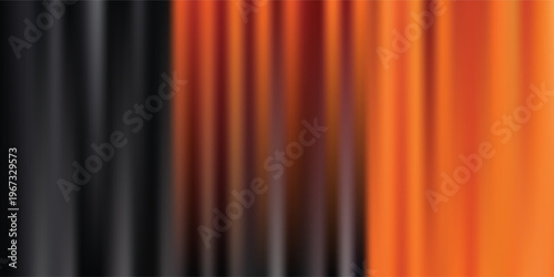 Abstract Vertical Gradient Background with Black and Orange Hues.