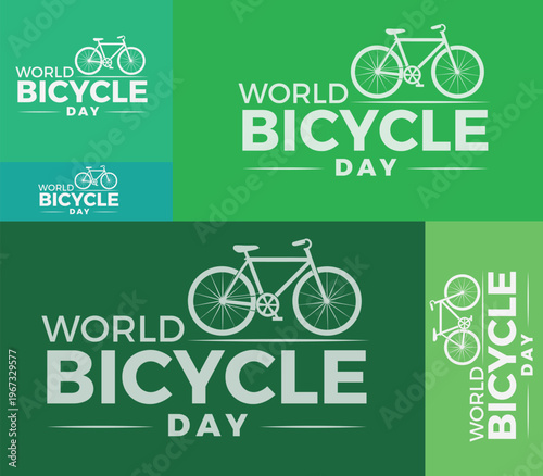 A images of world bicycle day posters