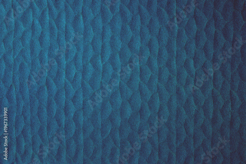 Blue corrugated paper pattern texture