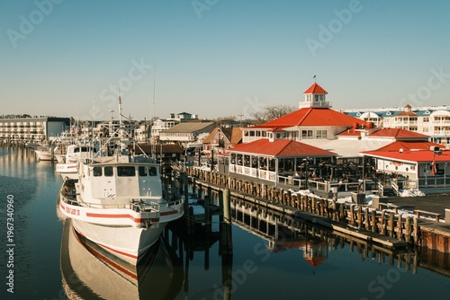 The harbor in Lewes, Delaware