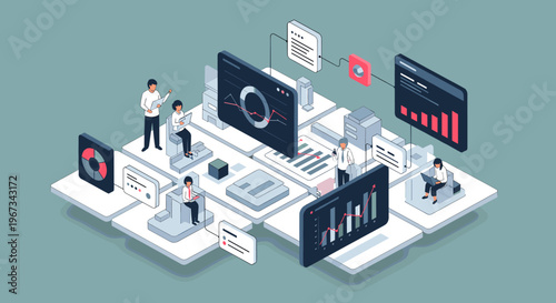 A 3D printer platform with a partially visible printer, conveying innovation and technology in a minimalist setting.