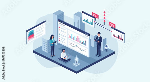 A blank and empty scene with a light blue background.