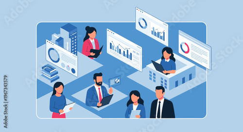 A calming light blue background with a subtle white outline and blue geometric shapes, evoking a sense of serenity and modernity.