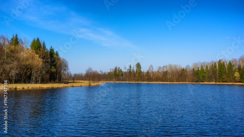 Zbiornik wodny Wyżary, Puszcza Knyszyńska, Podlasie, Polska