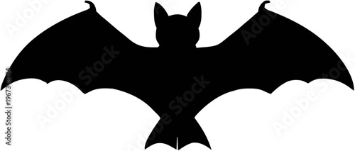 Bat Silhouette – Flat Vector Plotter Cut File