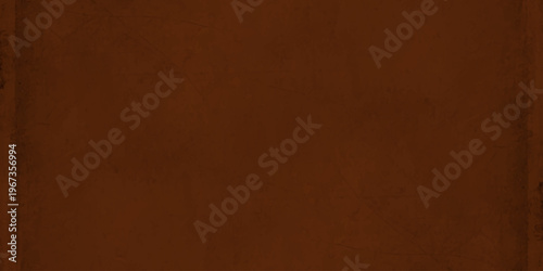 Dark brown vintage grunge background texture with subtle border frame and antique weathered paper effect for design