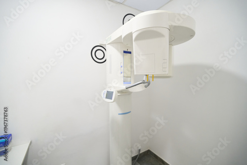 Dental cbct scanner standing in clinic room