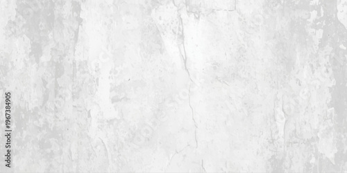 Light Gray Concrete Texture Background with Subtle Distressed Grunge Pattern and Soft White Plaster Cement Overlay