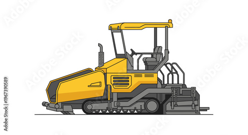 Heavy Duty Road Construction Machine for Asphalt Paving Operations