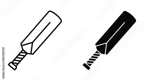 Comparison of a regular and a filled wooden paddle or oar designs