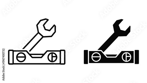 Comparison of open-end and box-end wrenches in use on a bolt