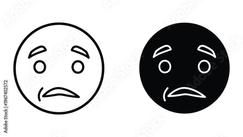 Contrasting emotional faces using different backgrounds to express sadness