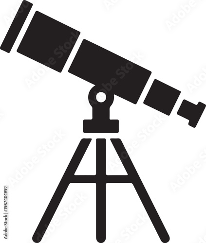 Telescope Silhouette