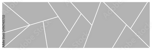 Photo collage template. Mood board grid. Square picture frame. Photography album layout. Vector illustration .EPs 10 .