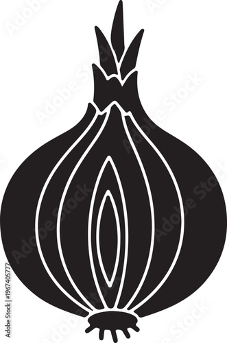 Onion Silhouette
