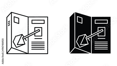 Comparing traditional and modern file cabinet access methods with a digital tool