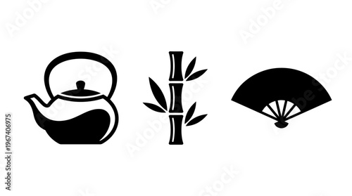 Three Traditional Japanese Cultural Icons