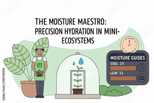 The moisture maestro precision hydration for small indoor gardens