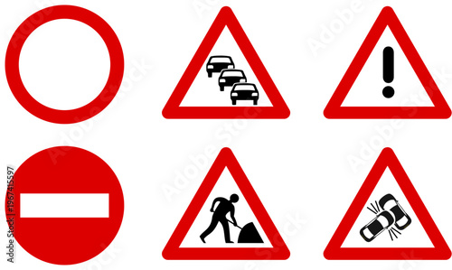 Free Download traffic sign warning - GFXLoad