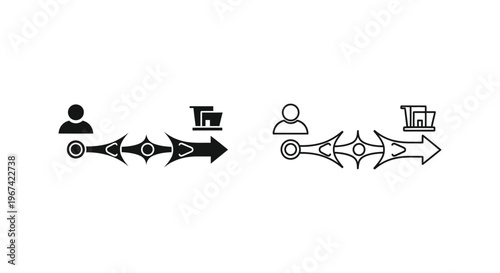 Data Exchange Icons Vector