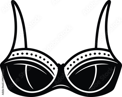 Women s underwire bra front view