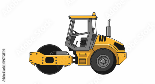 Heavy Road Construction Roller Machine for Ground Compaction