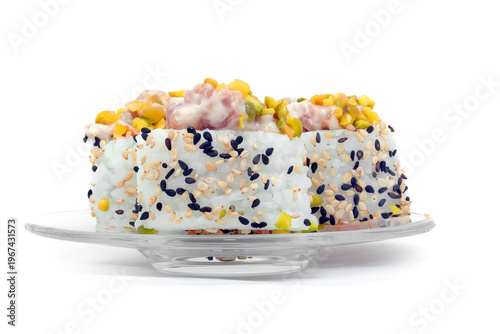 uramaki maguro cibo giapponese sushi 