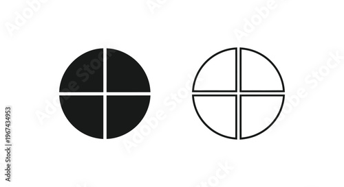 Crosshair Target Design Vector