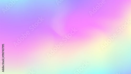 Holographic Background. Digital Paper. Minimal Cover. Vaporwave Texture. Fuzz Texture. Metal Image. Blur Futuristic Invitation. Purple Retro Gradient. Violet Holographic Background