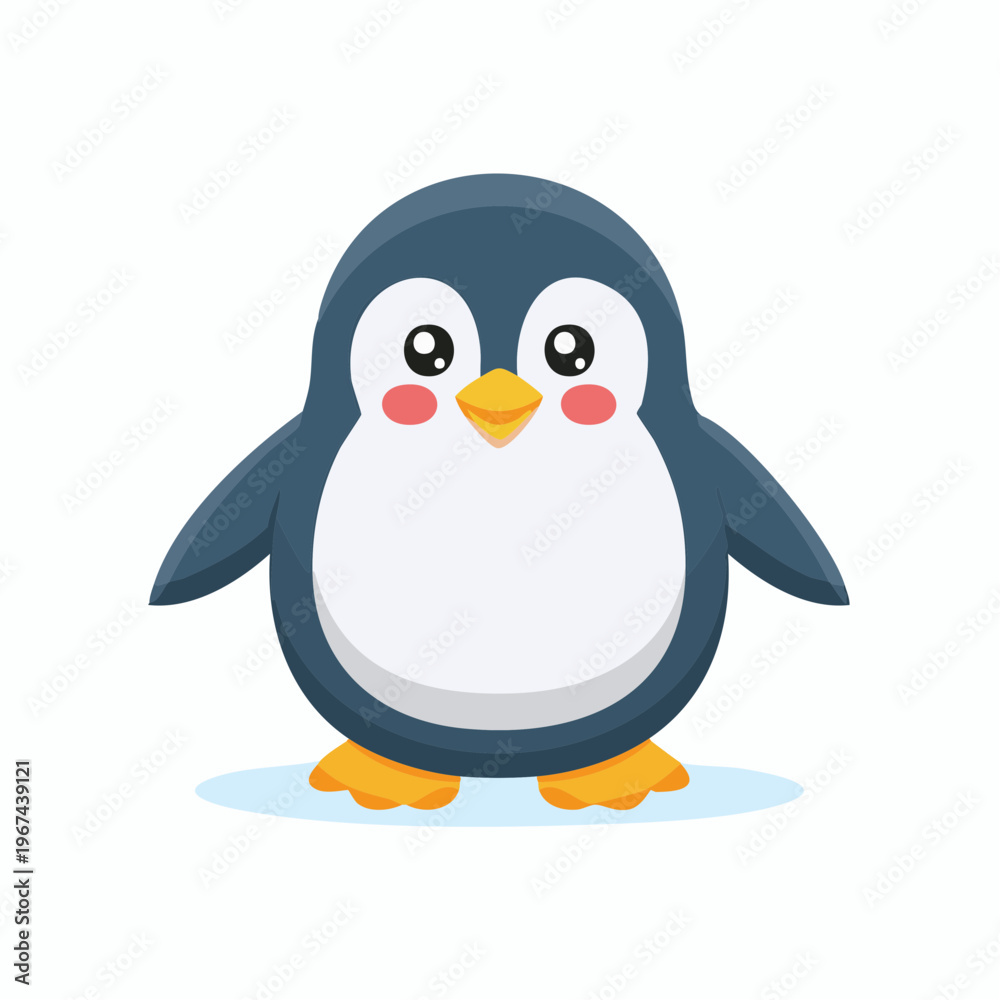 Fototapeta premium Kleiner Pinguin