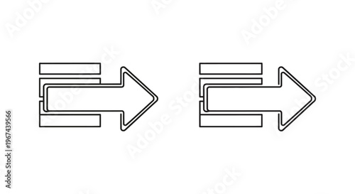Double Arrow Exchange Icons Vector