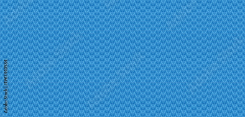 Seamless blue geometric triangle pattern, abstract textured background with modern polygonal design, vibrant sapphire and sky blue shades, repeating tile.