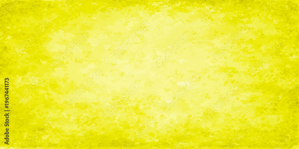 Fototapeta premium A yellow grunge abstract background with a textured vintage paper pattern features an aged antique parchment design on a worn retro wall backdrop for an ancient artistic look