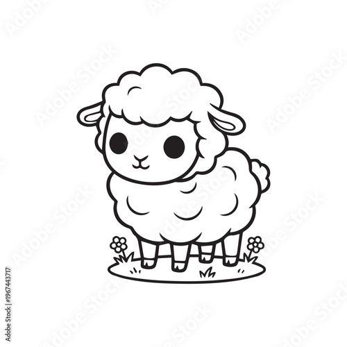 Bold and Easy Cute Easter Coloring Pages