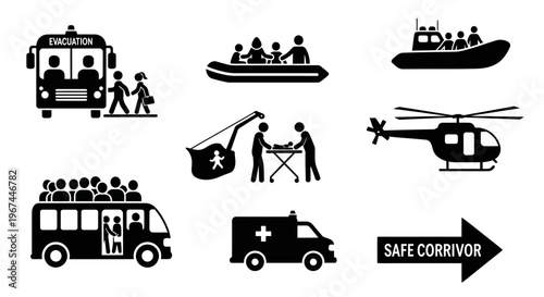 Emergency response and rescue operations.